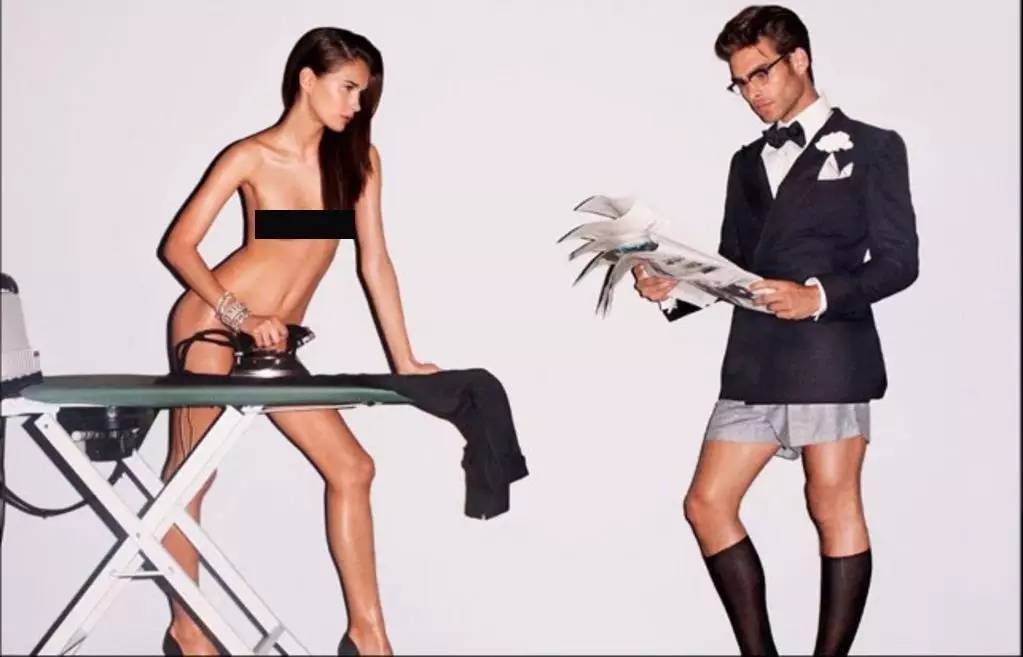 总是性挑逗的CK,这次的广告又被举报了