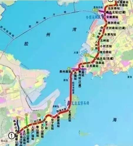 青岛机场地铁线路图最新,青岛市大交通最新消息