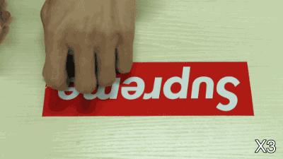 我们用这10张潮牌贴纸做了脱毛测试