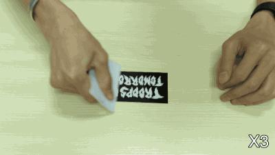 我们用这10张潮牌贴纸做了脱毛测试