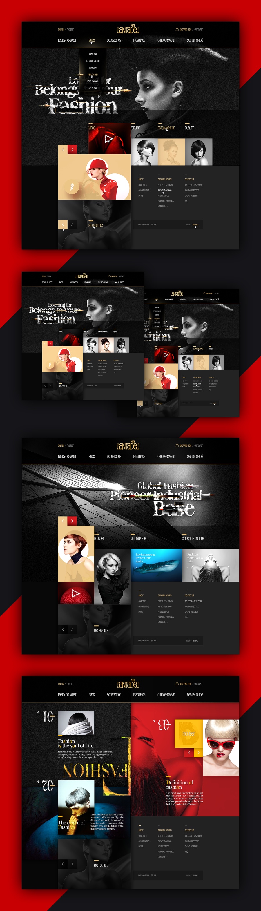 设计感网页设计,网页设计灵感推荐