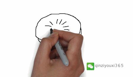 100个人物动态简笔画,青蛙蝌蚪动态简笔画