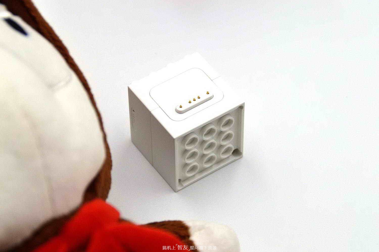 给孩子的积木玩具,米兔智能积木齿轮箱