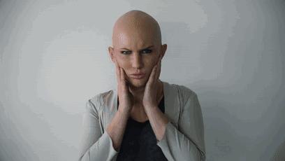 人脸面具易容术教程,易容术用硅胶面具男变女怎么做