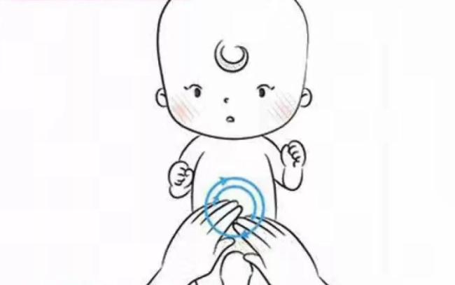 宝宝肠绞痛胀气按摩手法,宝宝便秘胀气推拿手法