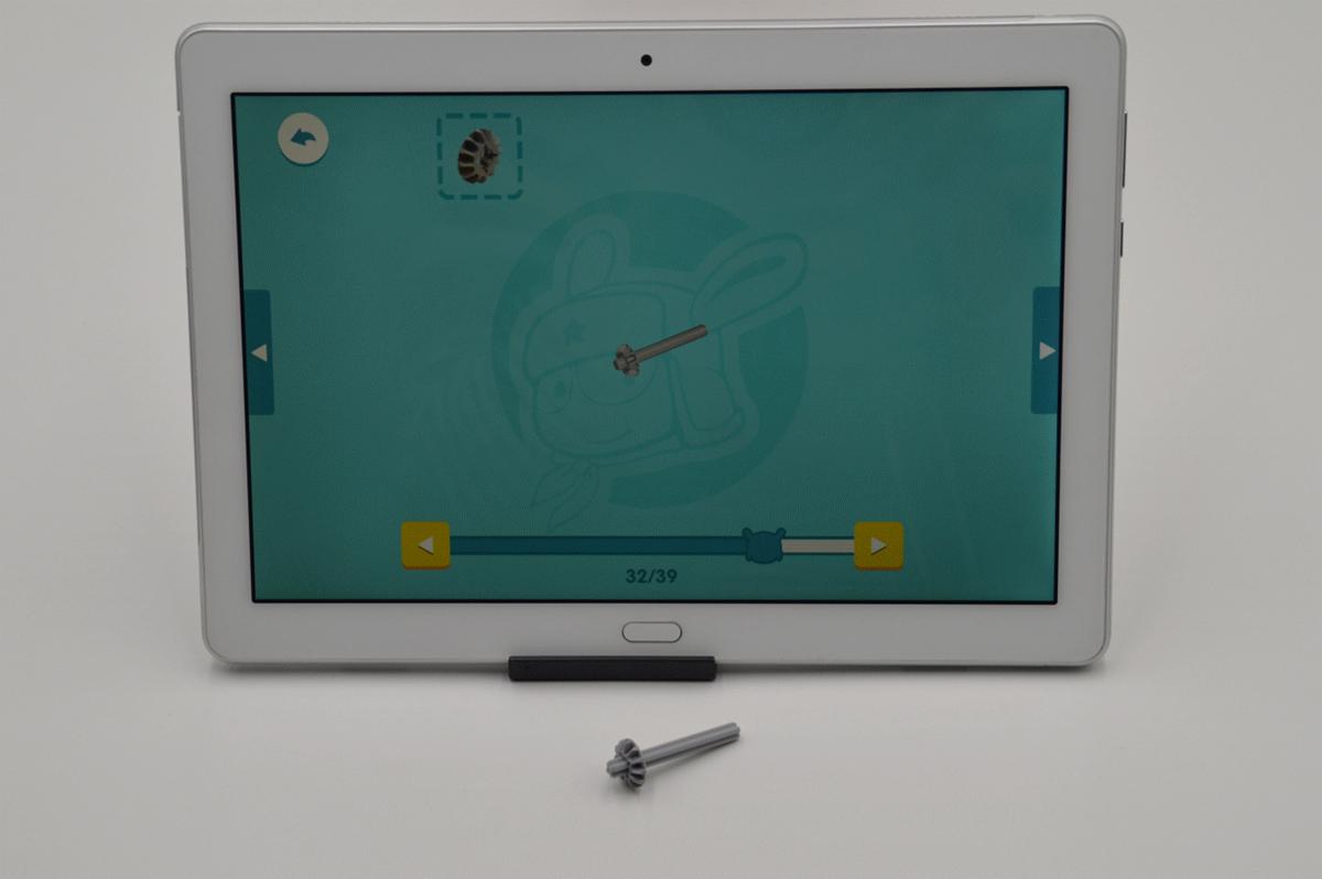 给孩子的积木玩具,米兔智能积木齿轮箱