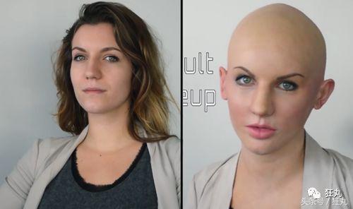 人脸面具易容术教程,易容术用硅胶面具男变女怎么做