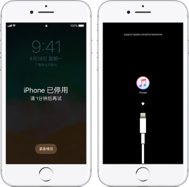 iphone被锁了能恢复资料吗,iphone被锁50年的图片
