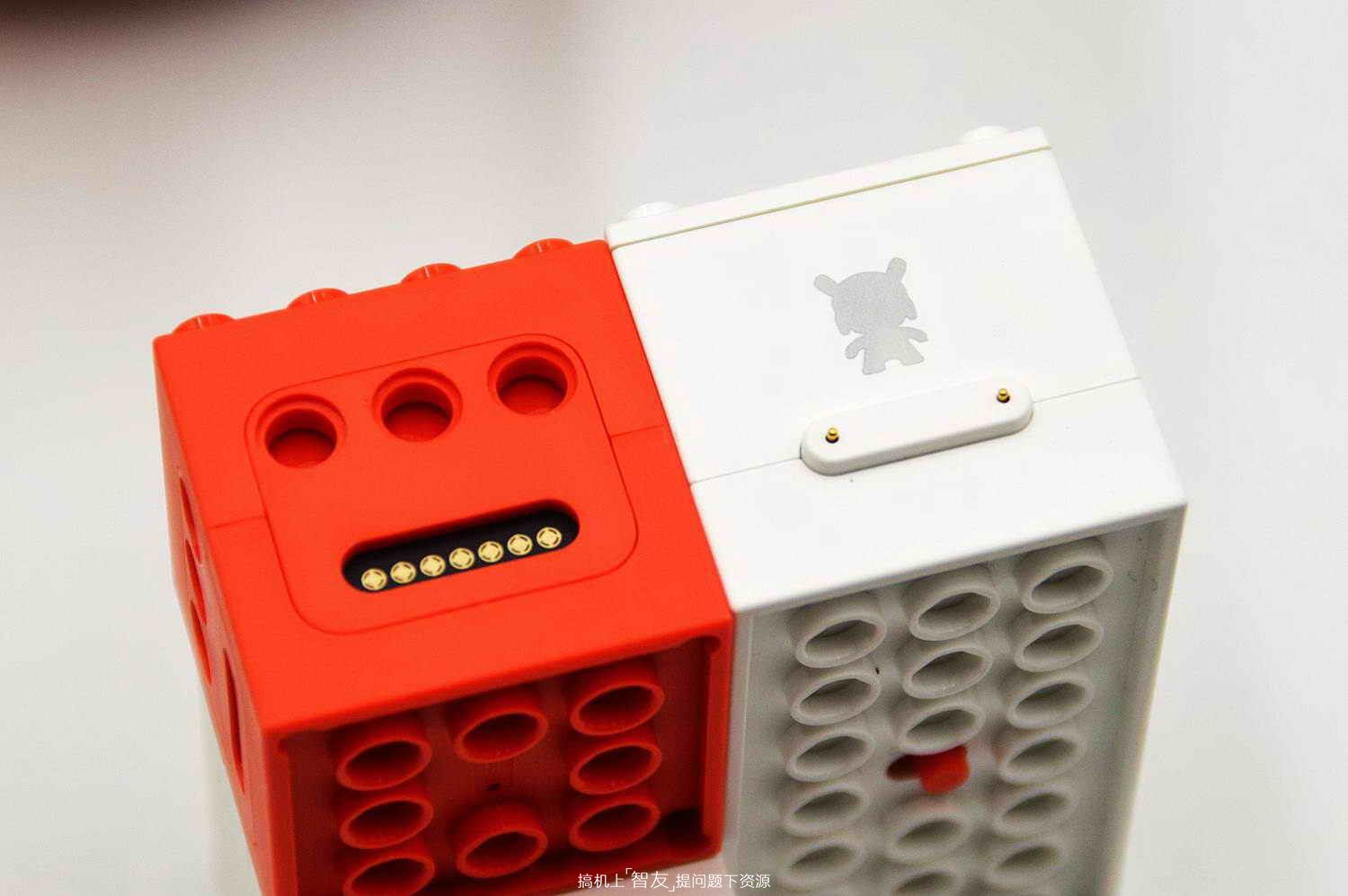 给孩子的积木玩具,米兔智能积木齿轮箱