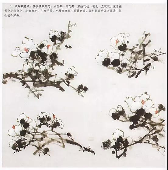 国画小写意玉兰花作品,国画玉兰花谁画的最好