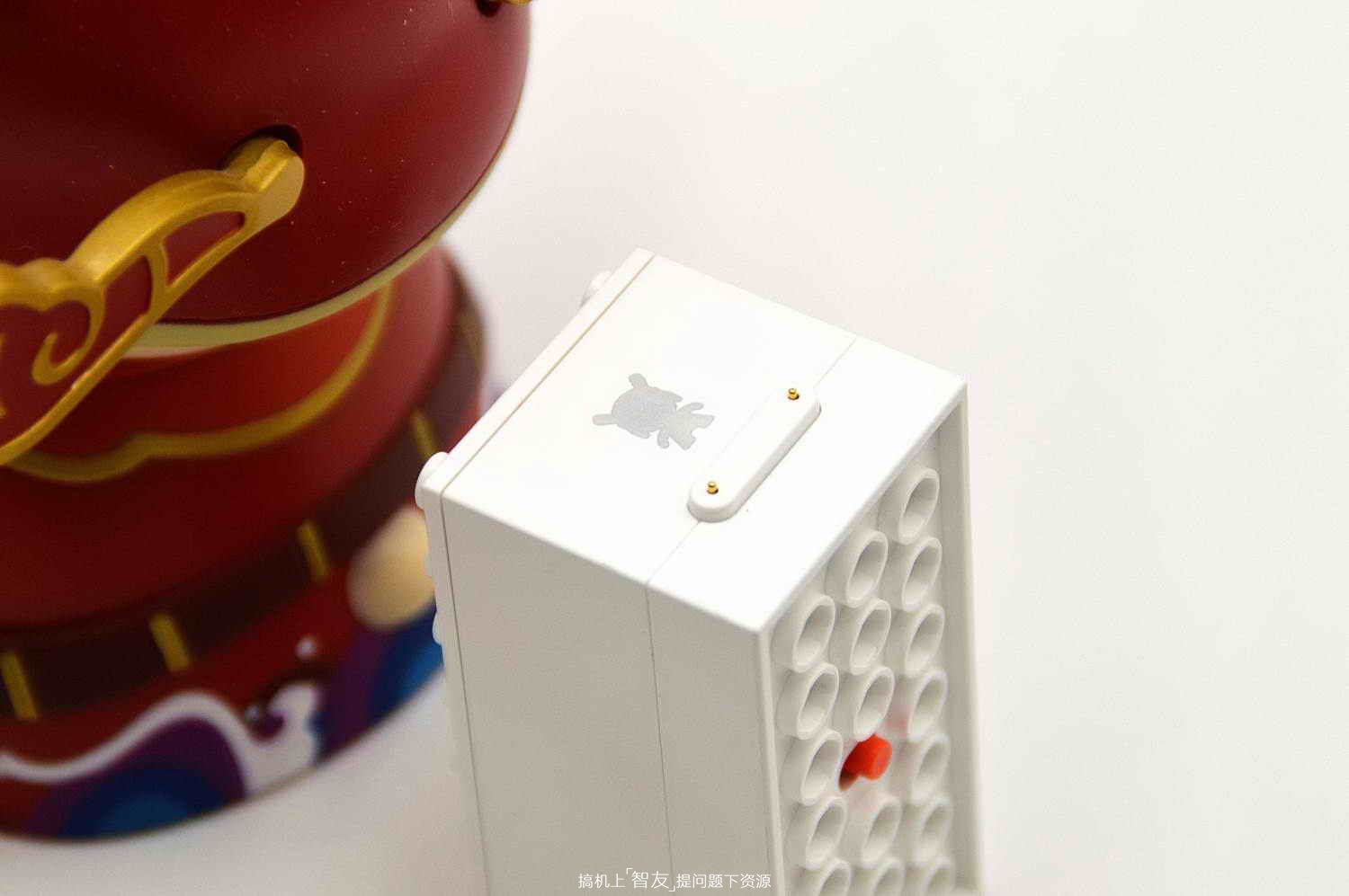 给孩子的积木玩具,米兔智能积木齿轮箱