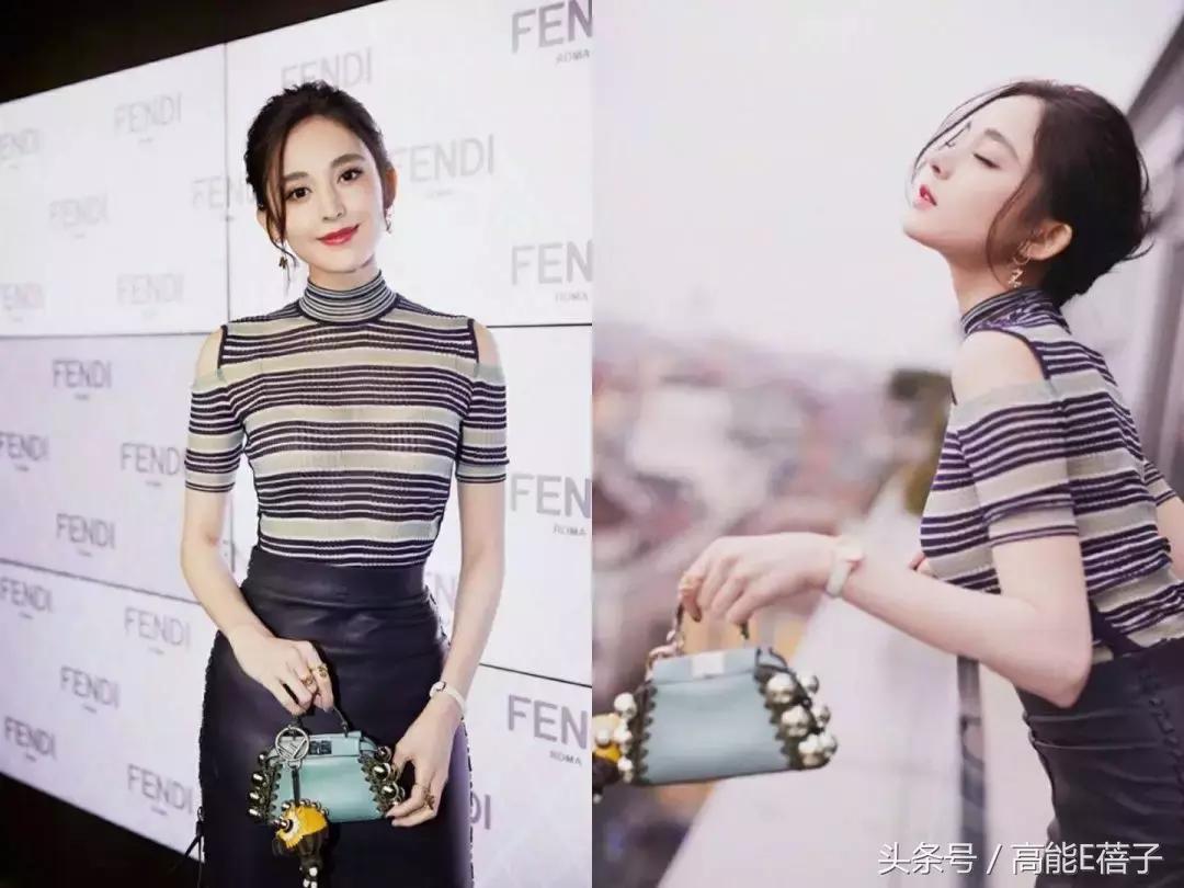 刘诗诗香奈儿包包同款,刘诗诗古力娜扎毛绒包