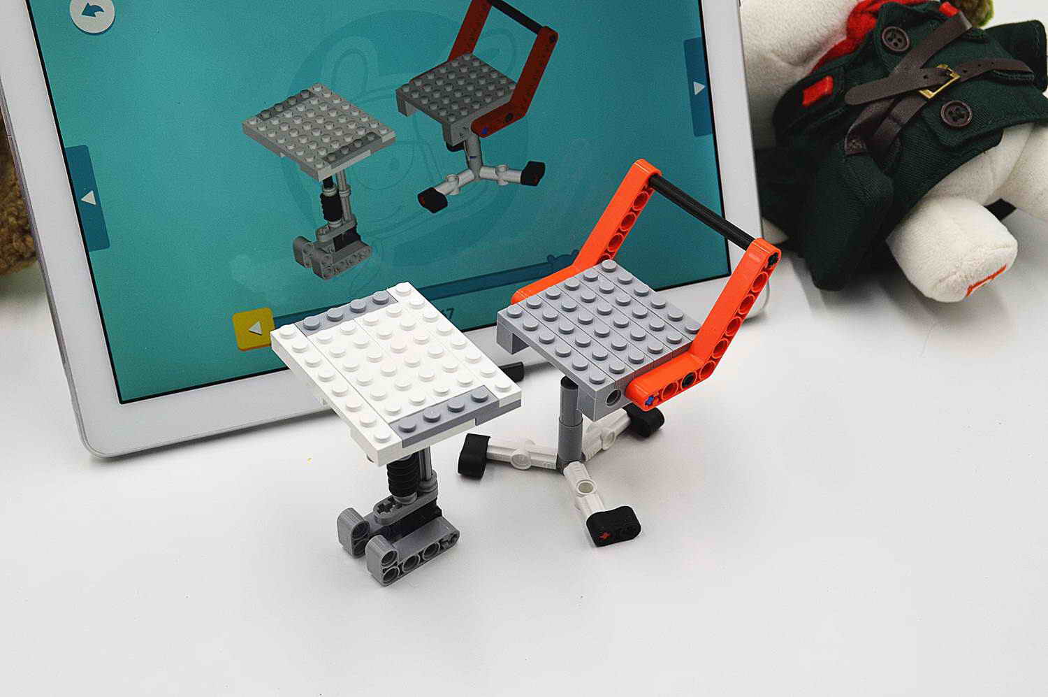 给孩子的积木玩具,米兔智能积木齿轮箱