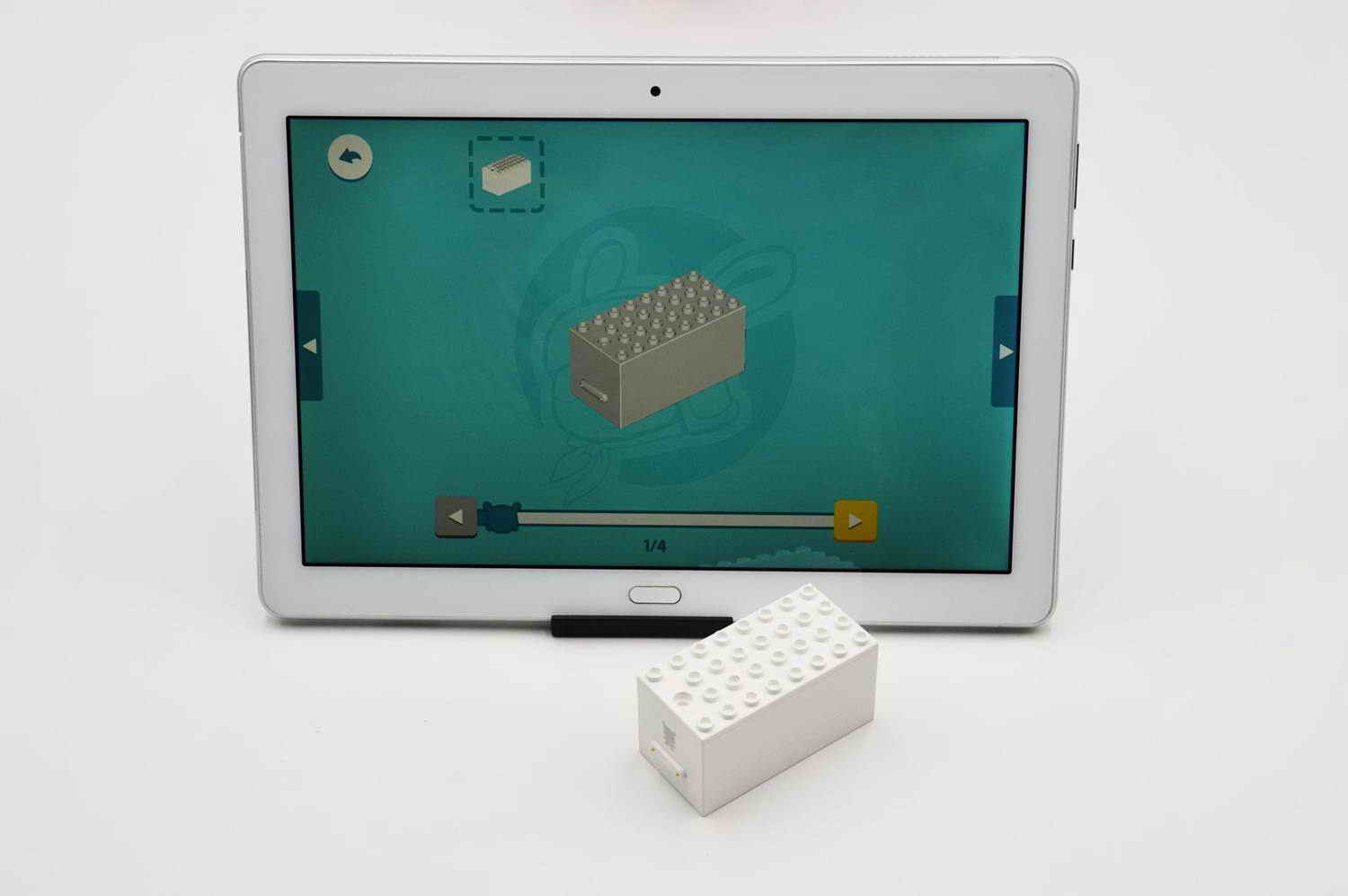 给孩子的积木玩具,米兔智能积木齿轮箱