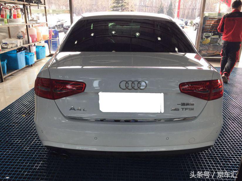 京车汇隔热贴膜,奥迪a4镀膜