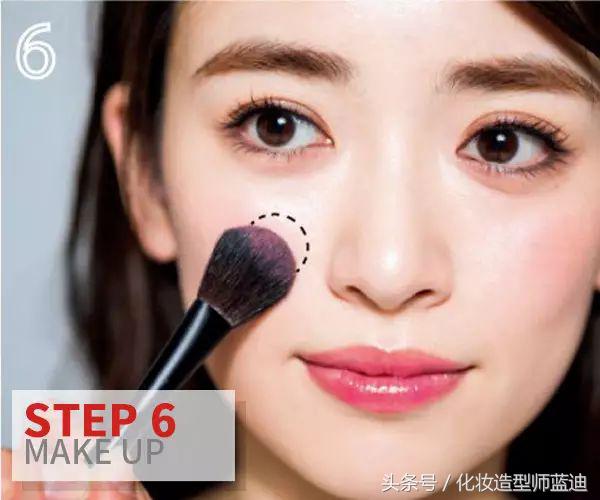 显脸小的化妆方法告别大圆脸,脸太大怎么化妆好看