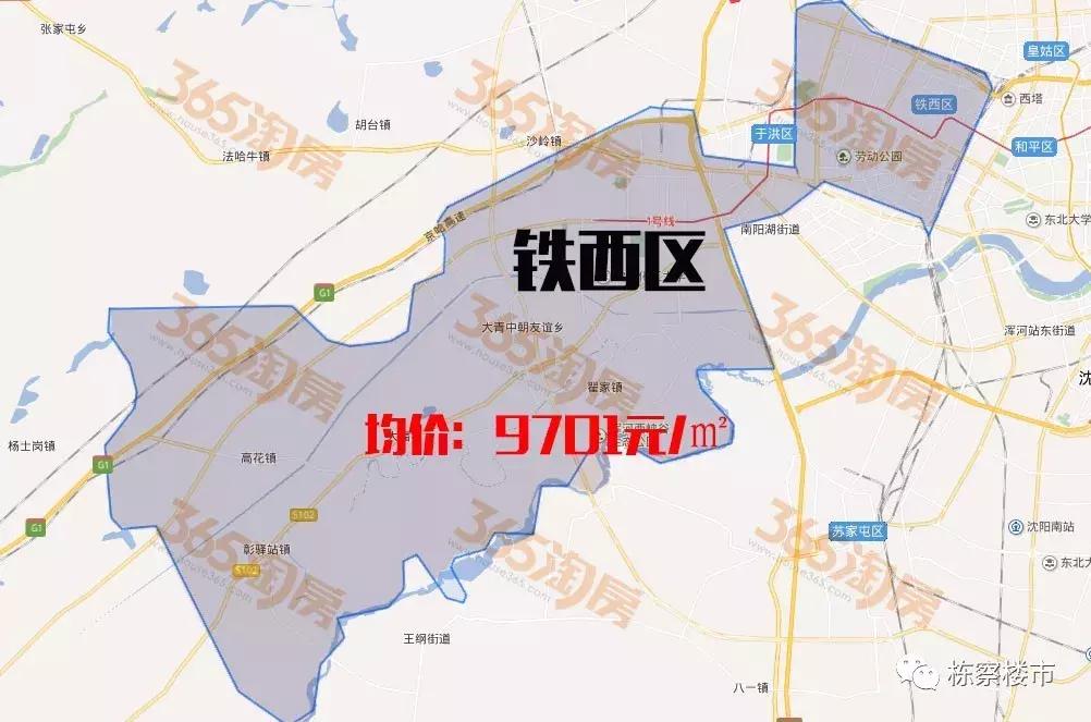 沈阳房价各区房价排名,沈阳房价6000到8000的楼盘