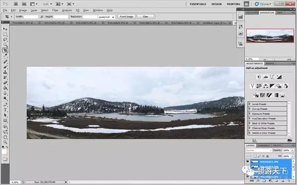 全景摄影后期拼接教程,ps全景拼接方法