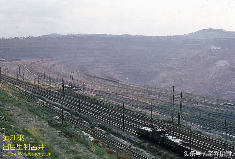 百年矿山抚顺西露天矿图片,90年代的露天矿