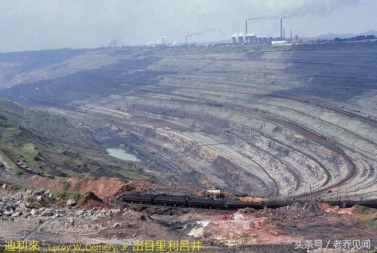 百年矿山抚顺西露天矿图片,90年代的露天矿