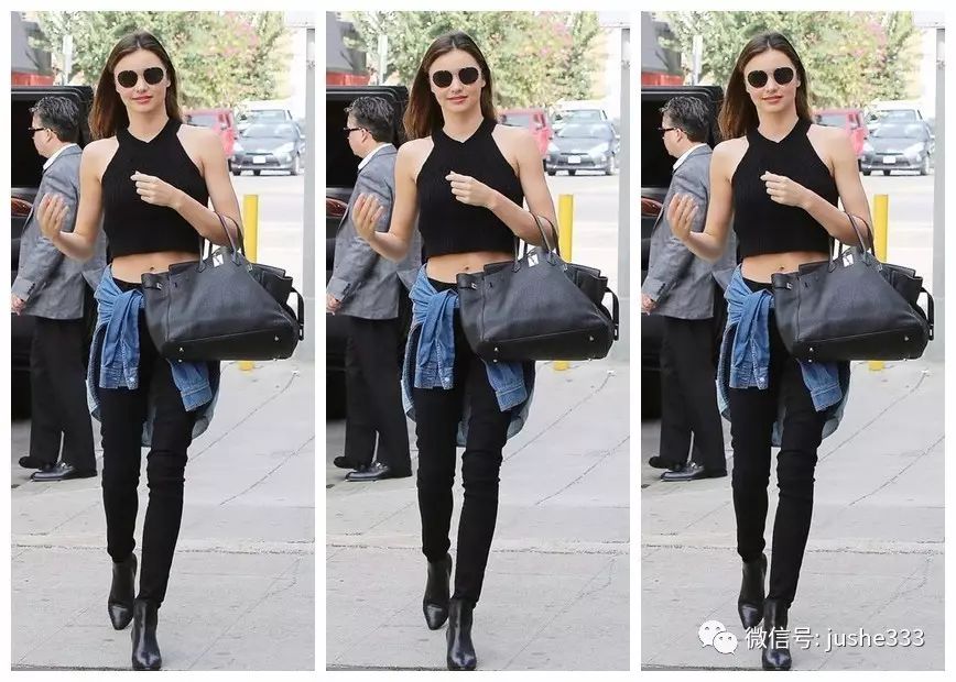 小个子牛仔衬衫的穿法,万能单品白衬衫的n种穿法