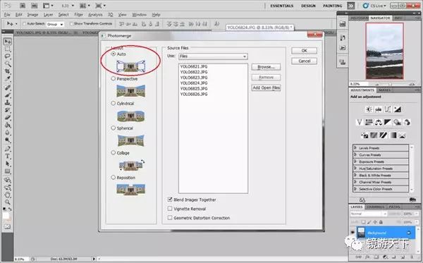 全景摄影后期拼接教程,ps全景拼接方法
