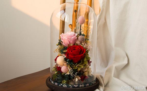 闺蜜礼物永生花,永生花diy礼物