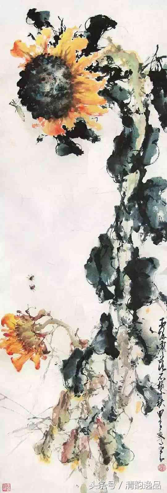 赵少昂岭南画派国画花鸟,岭南画派十大名家名单赵少昂