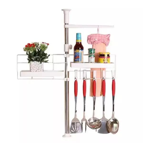 免打孔墙上收纳神器客厅,免钉墙收纳神器