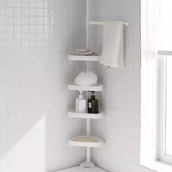 免打孔墙上收纳神器客厅,免钉墙收纳神器