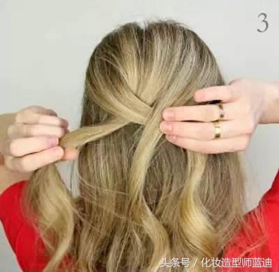 四款超唯美编发教程想不漂亮都难,唯美优雅的新娘编发