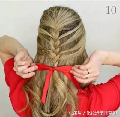 四款超唯美编发教程想不漂亮都难,唯美优雅的新娘编发