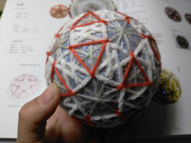 手鞠球制作图案图纸,手鞠球漩涡制作教程