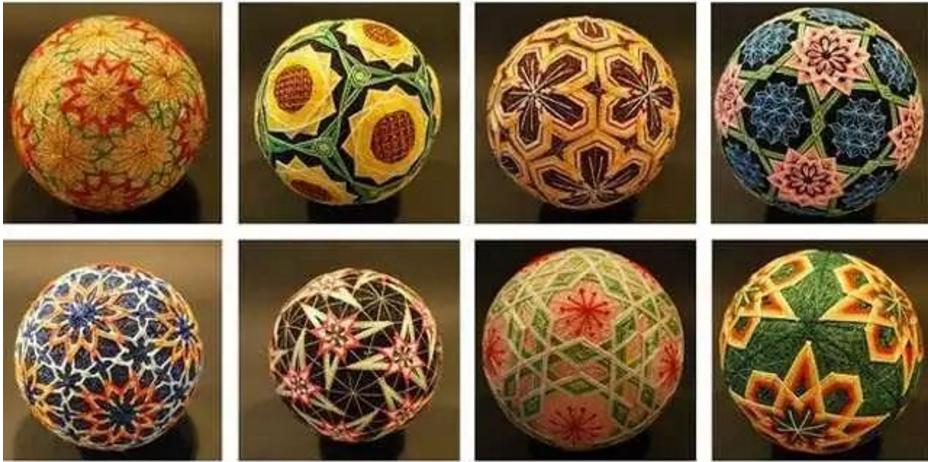 手鞠球制作图案图纸,手鞠球漩涡制作教程