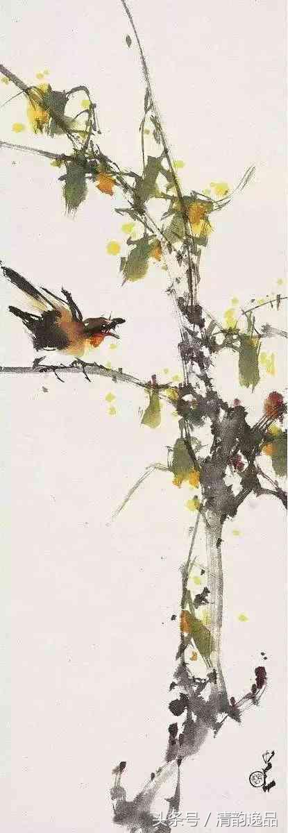 赵少昂岭南画派国画花鸟,岭南画派十大名家名单赵少昂