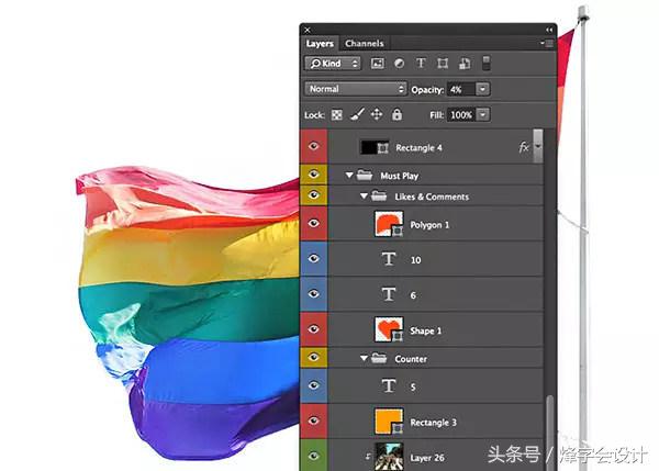 解读PS图层！使用时需要注意什么？