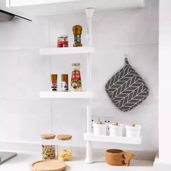 免打孔墙上收纳神器客厅,免钉墙收纳神器