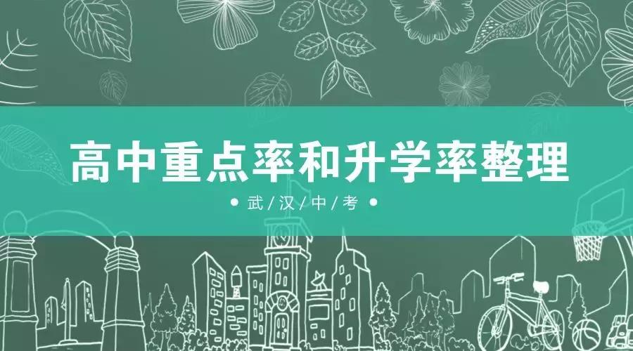 2021武汉各区普高升学率排名,武汉2021年各初中普高升学率排名
