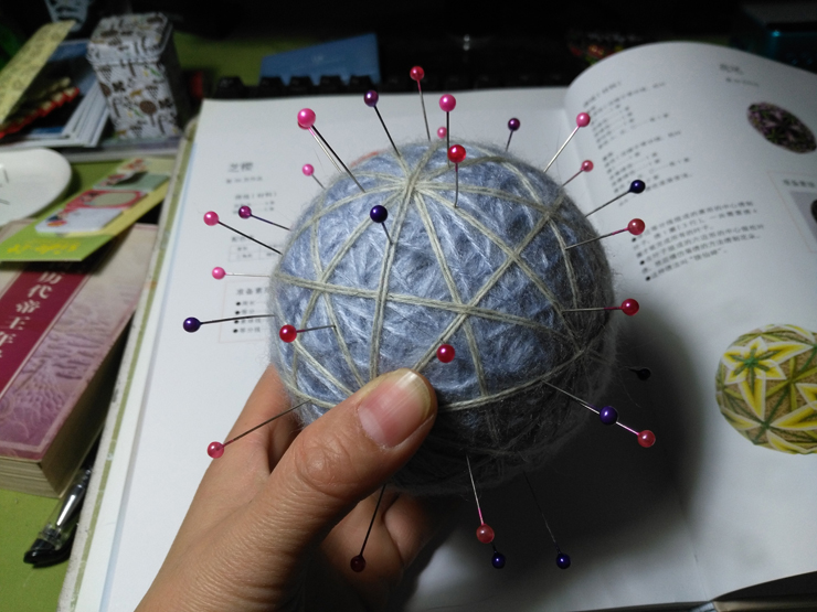 手鞠球制作图案图纸,手鞠球漩涡制作教程