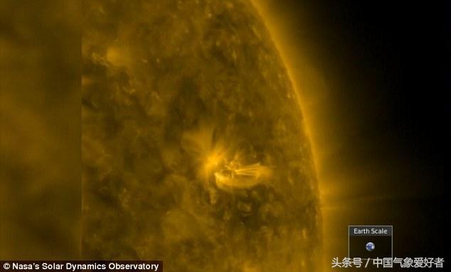 太阳氦闪真实爆发视频,科学家预言太阳爆炸