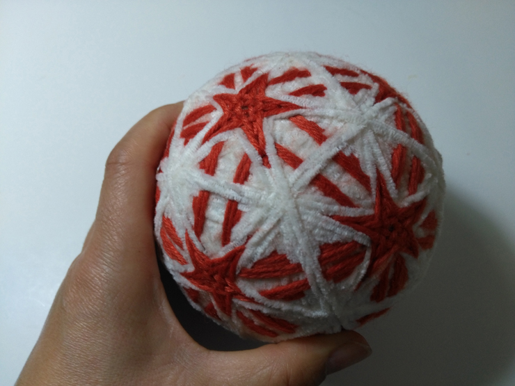 手鞠球制作图案图纸,手鞠球漩涡制作教程