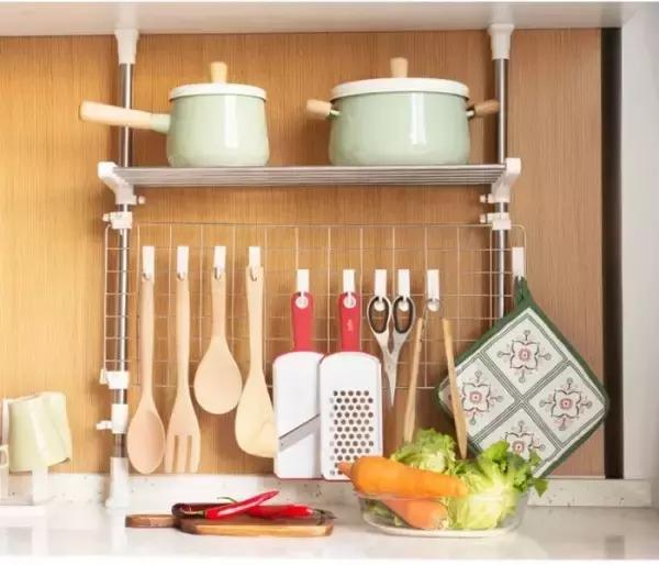 免打孔墙上收纳神器客厅,免钉墙收纳神器