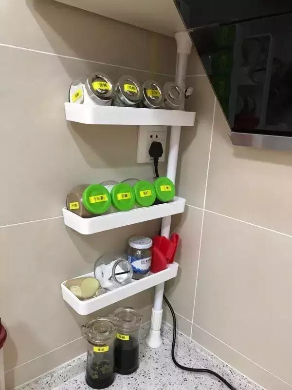 免打孔墙上收纳神器客厅,免钉墙收纳神器