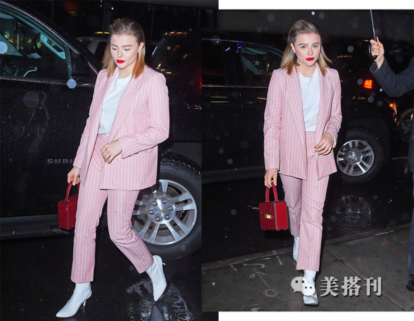 时髦又显瘦的条纹元素2020火翻天,彩色的竖条纹显瘦