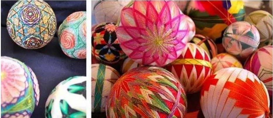 手鞠球制作图案图纸,手鞠球漩涡制作教程