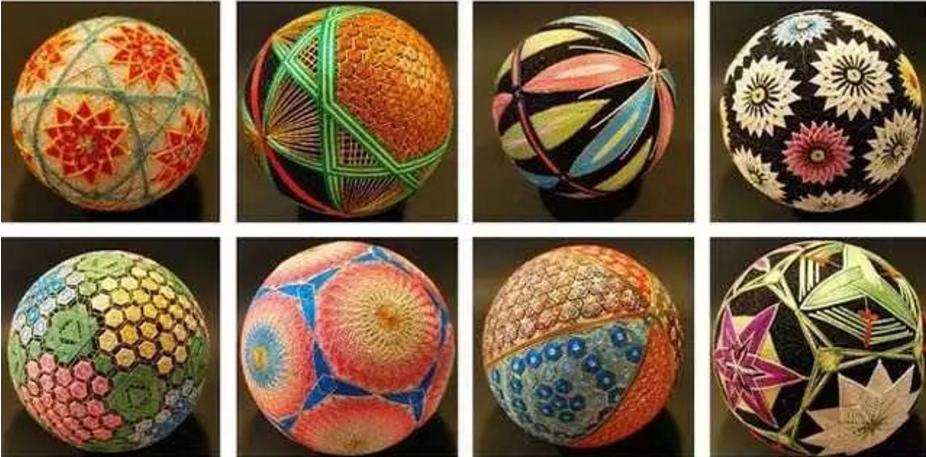 手鞠球制作图案图纸,手鞠球漩涡制作教程