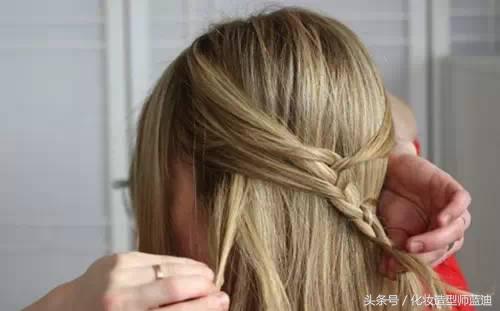 四款超唯美编发教程想不漂亮都难,唯美优雅的新娘编发