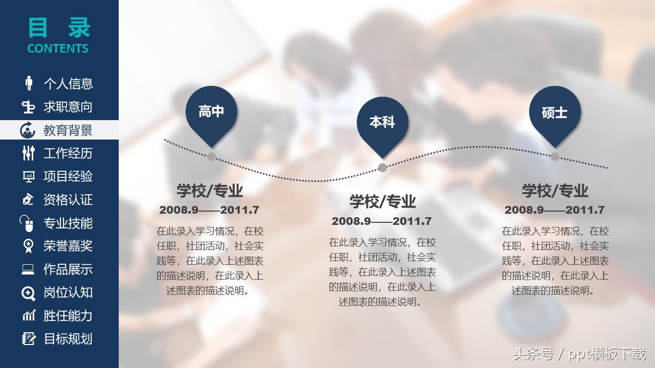 应聘求职个人简历ppt,精选专业求职自荐信模板集锦七篇