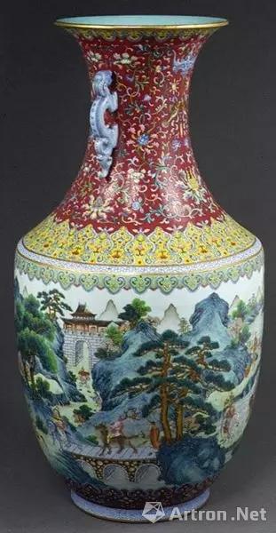 有关乾隆粉彩的六大特征,精品明清官窑可送北京保利北京翰海