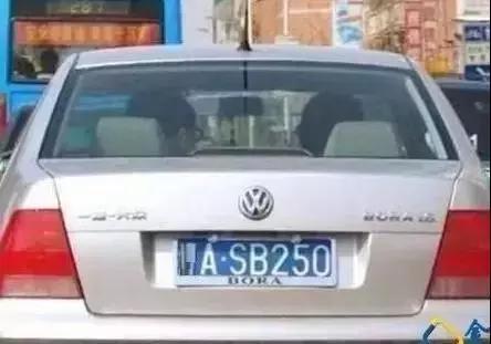 你见过的最搞笑名字,最搞笑的车牌号